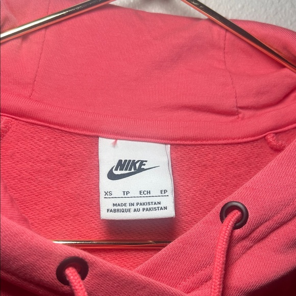Nike Women's Pink Hoodie - Picture 3 of 4